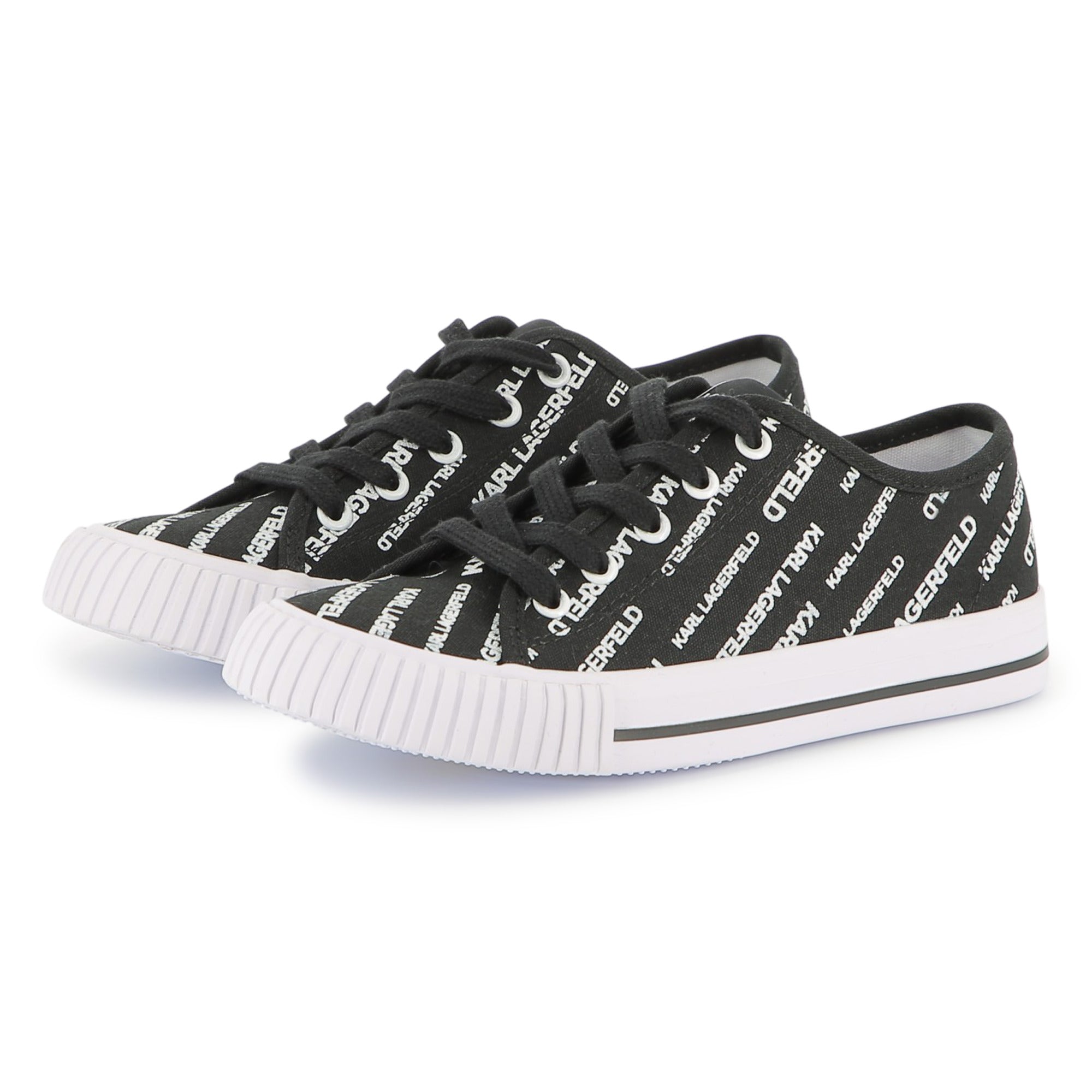 Karl Lagerfeld Sneaker Kl Allover Print Black