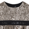 Karl Lagerfeld Top Fancy Blouse Light Gold