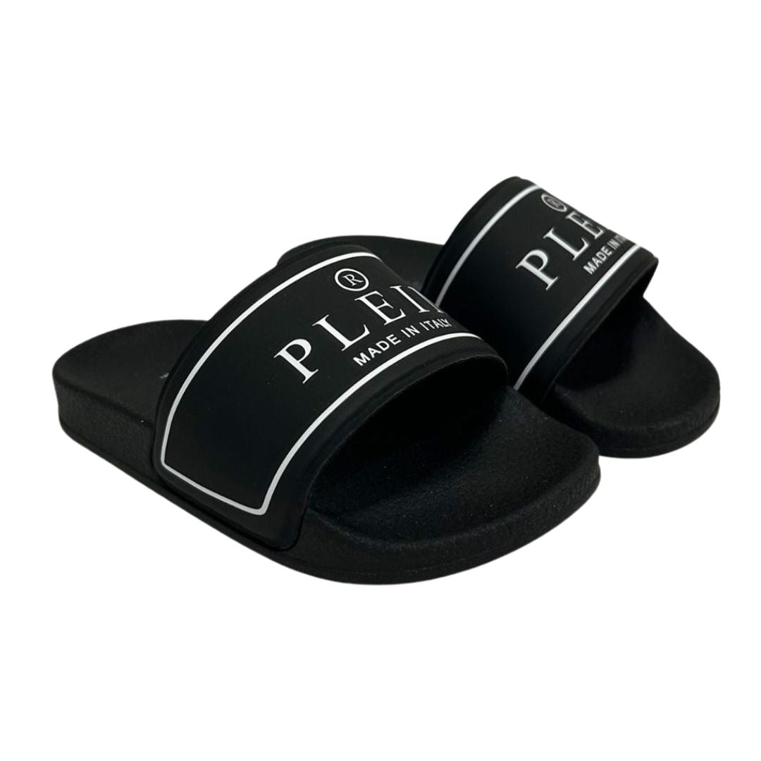 Philipp Plein Slides Logo Black