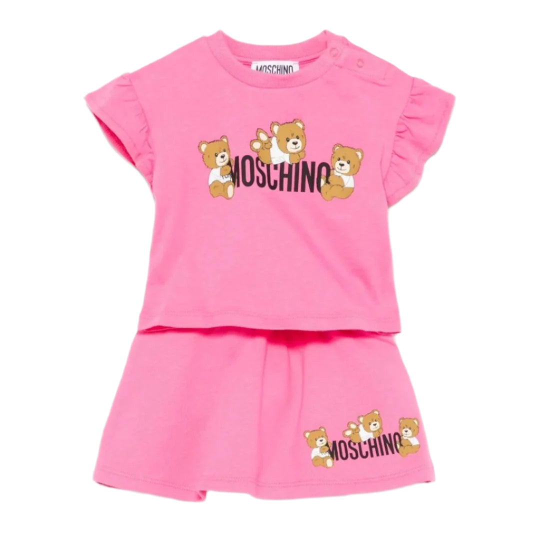 Moschino Set Blouse & Skirt Pink