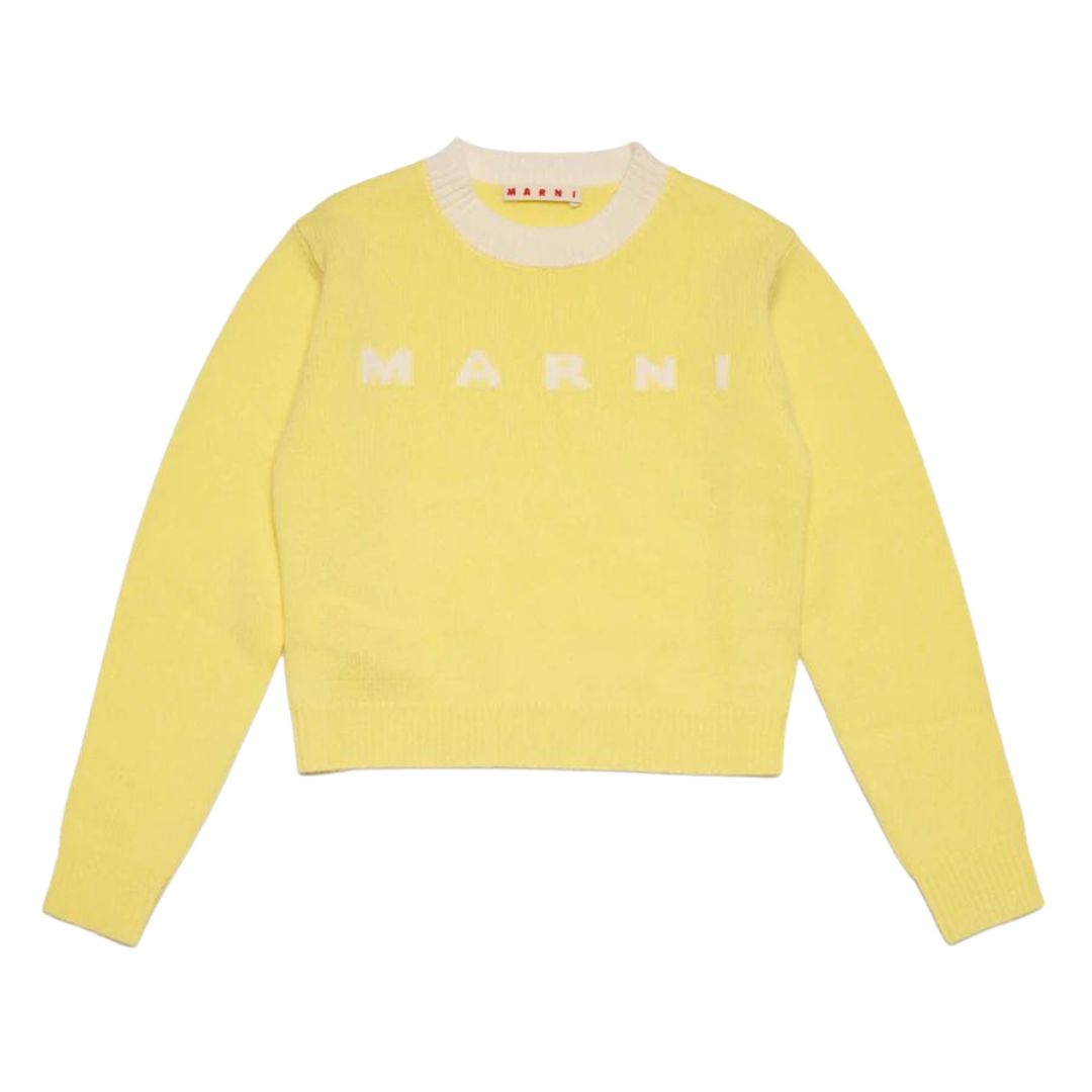 Marni Jersey Logo Yellow