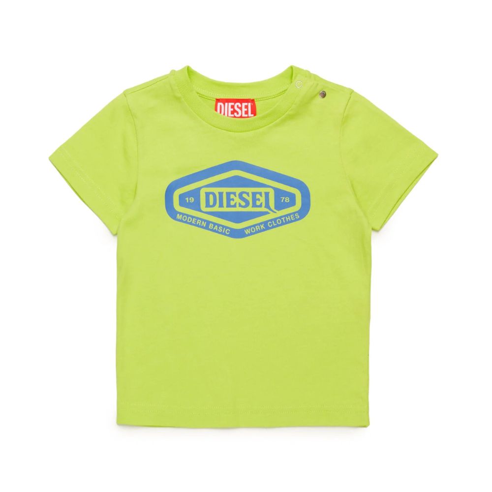 Diesel T-Shirt Logo Green