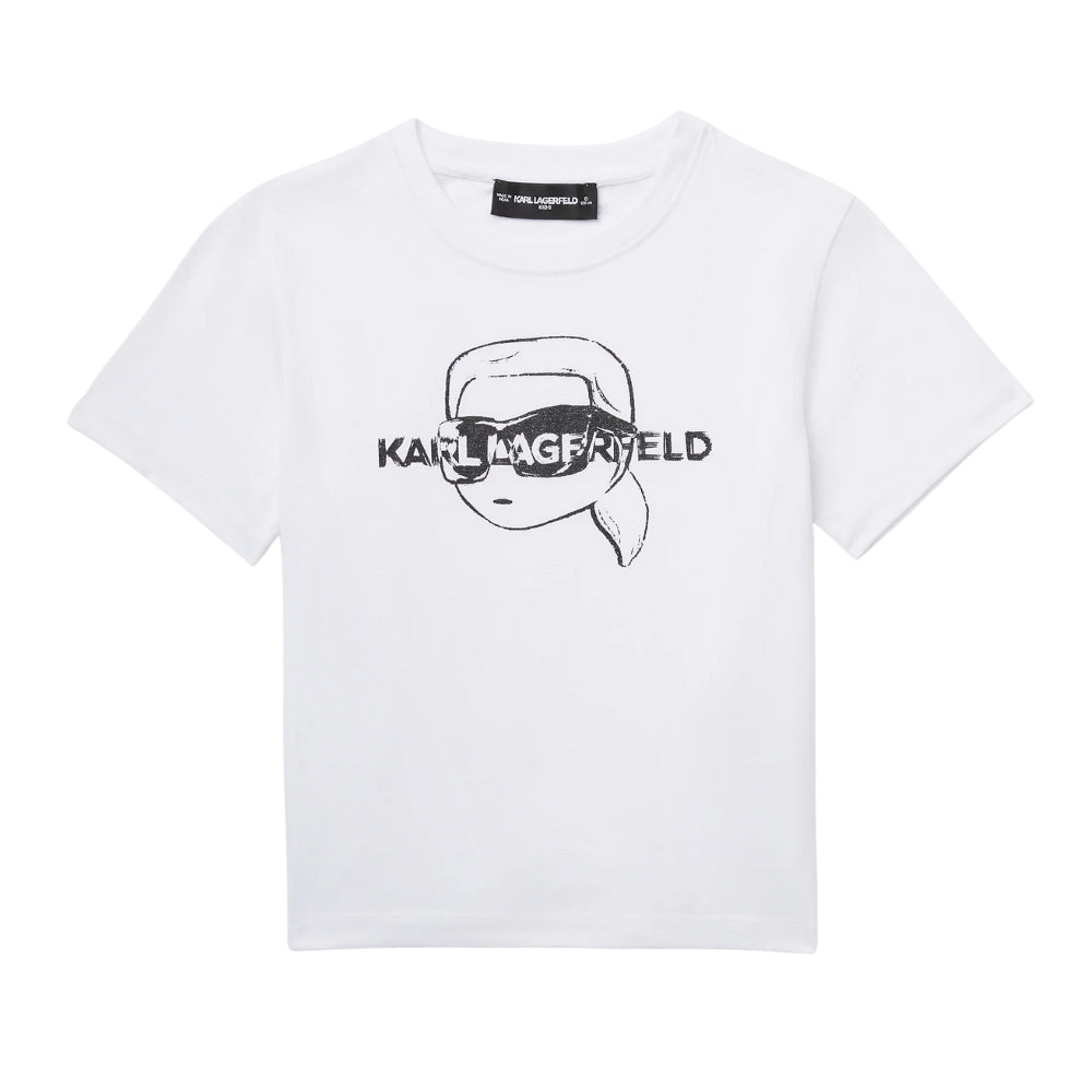 Karl Lagerfeld Tshirt Short Sleeve Whiteblack