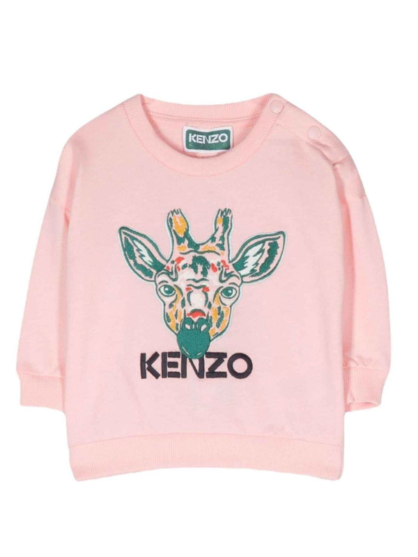 Kenzo Sweater Giraffe Pink