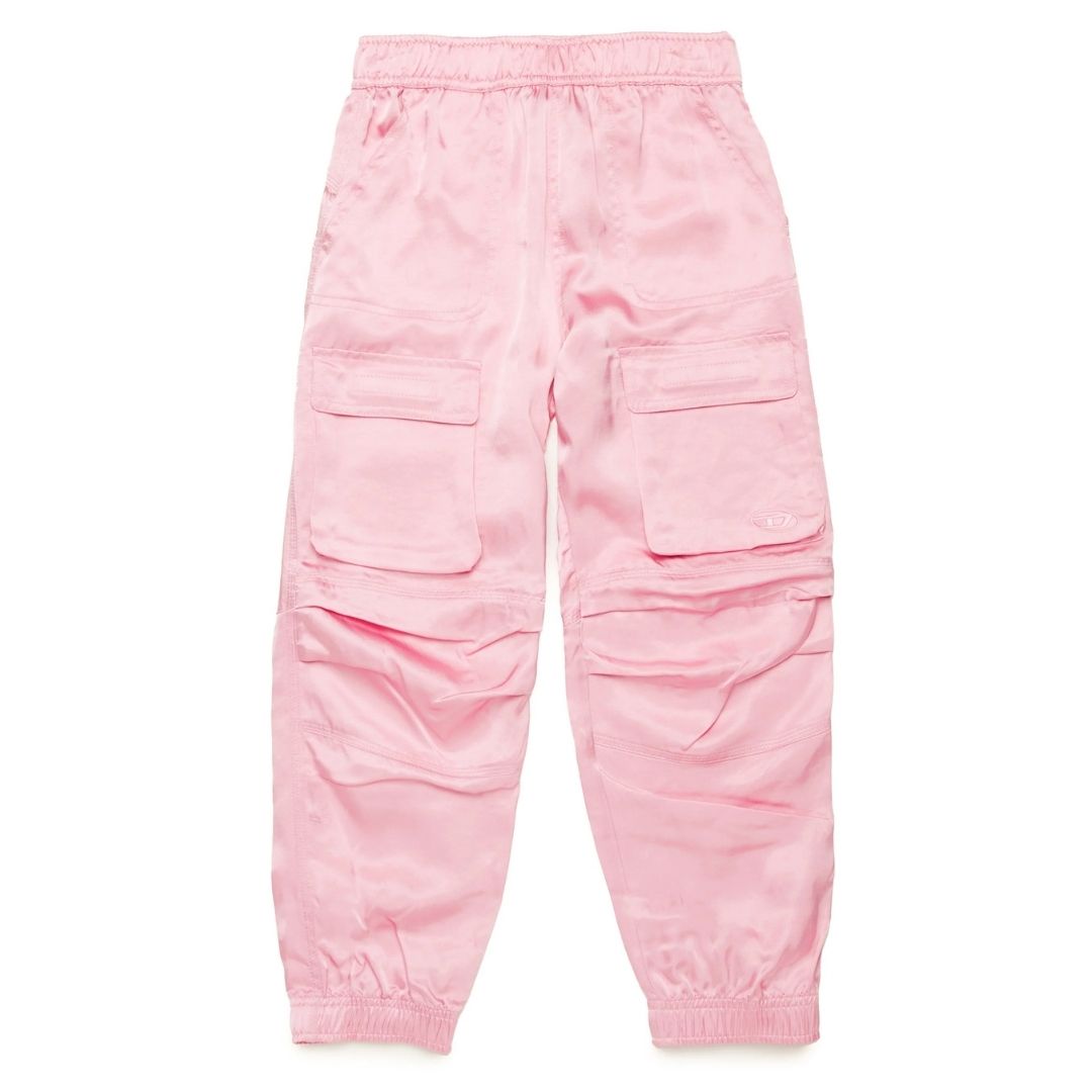 Diesel Pants Side Pocket Pink