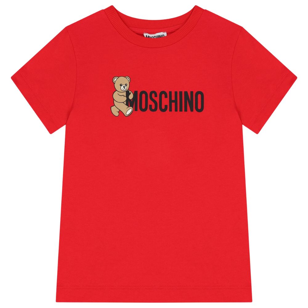 Moschino Tshirt Logo Red