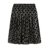 Michael Kors Skirt Allover Print Long Yellow-Black