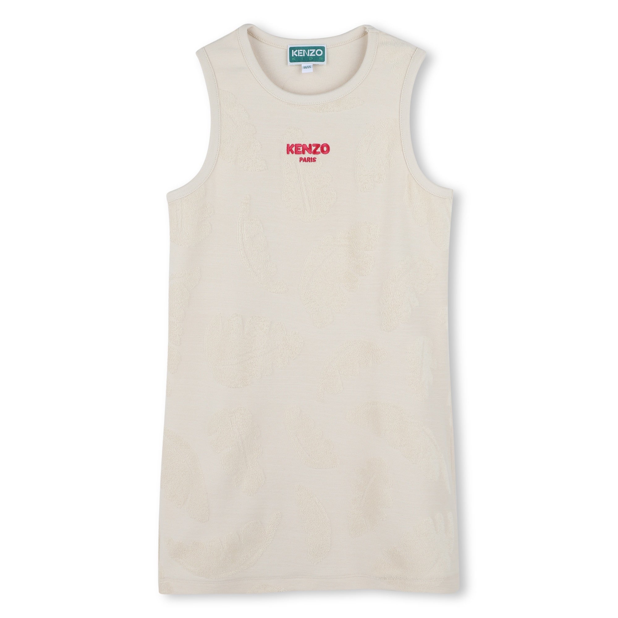 Kenzo Dress Logo Sand Beige