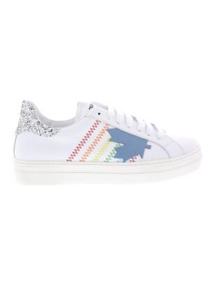 Dsquared Infant Sneaker Flower Bluesilverwhite