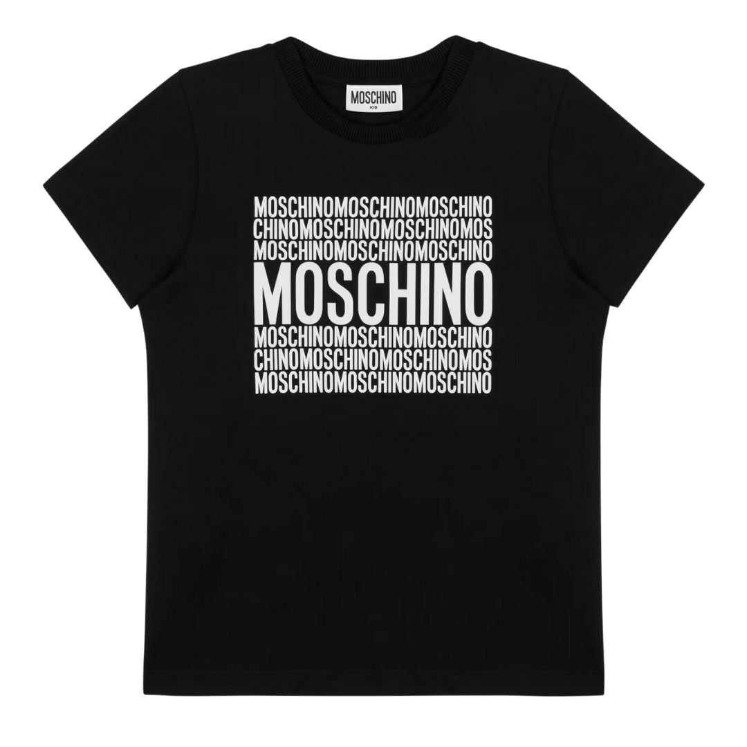Moschino Tshirt Unisex Logo Black
