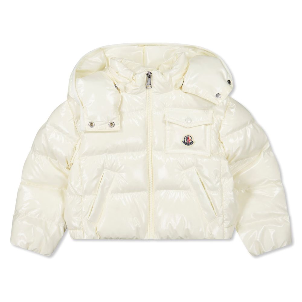 Moncler Jacket Andro Puffer White