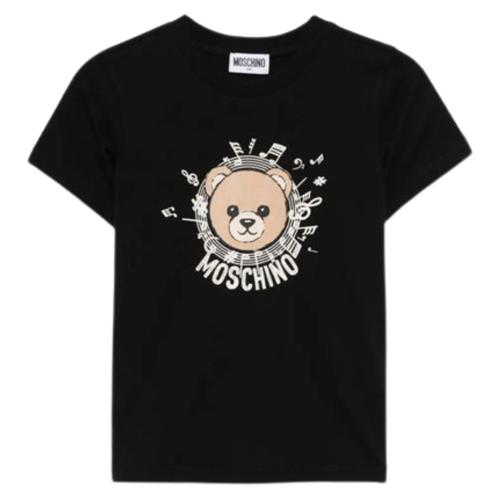 Moschino Tshirt Graphic Print Black