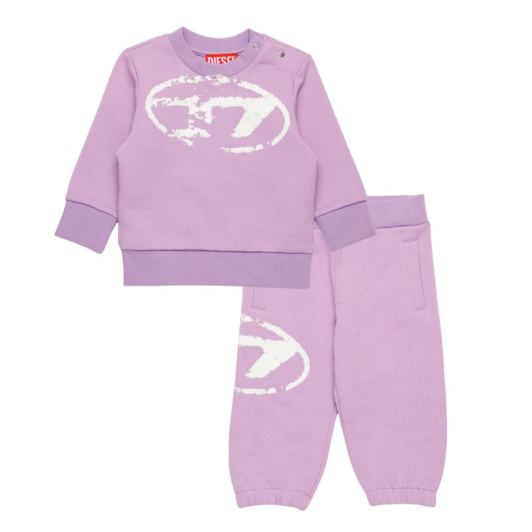 Diesel Trackset Logo Lilac