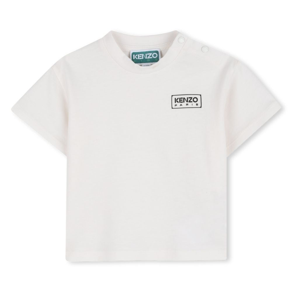 Kenzo Tshirt Logo White
