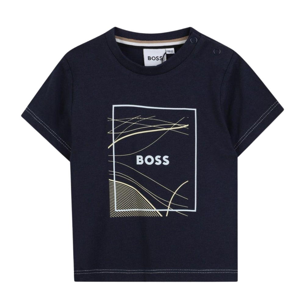Boss Ss Teeshirt Navy