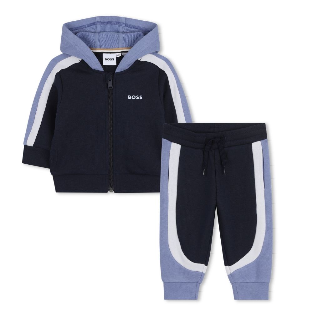 Boss Trackset Logo Navyblue