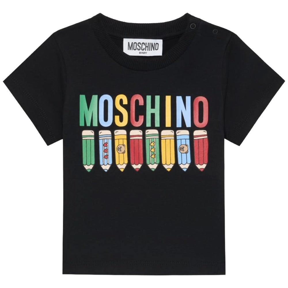 Moschino Tshirt Logo Black