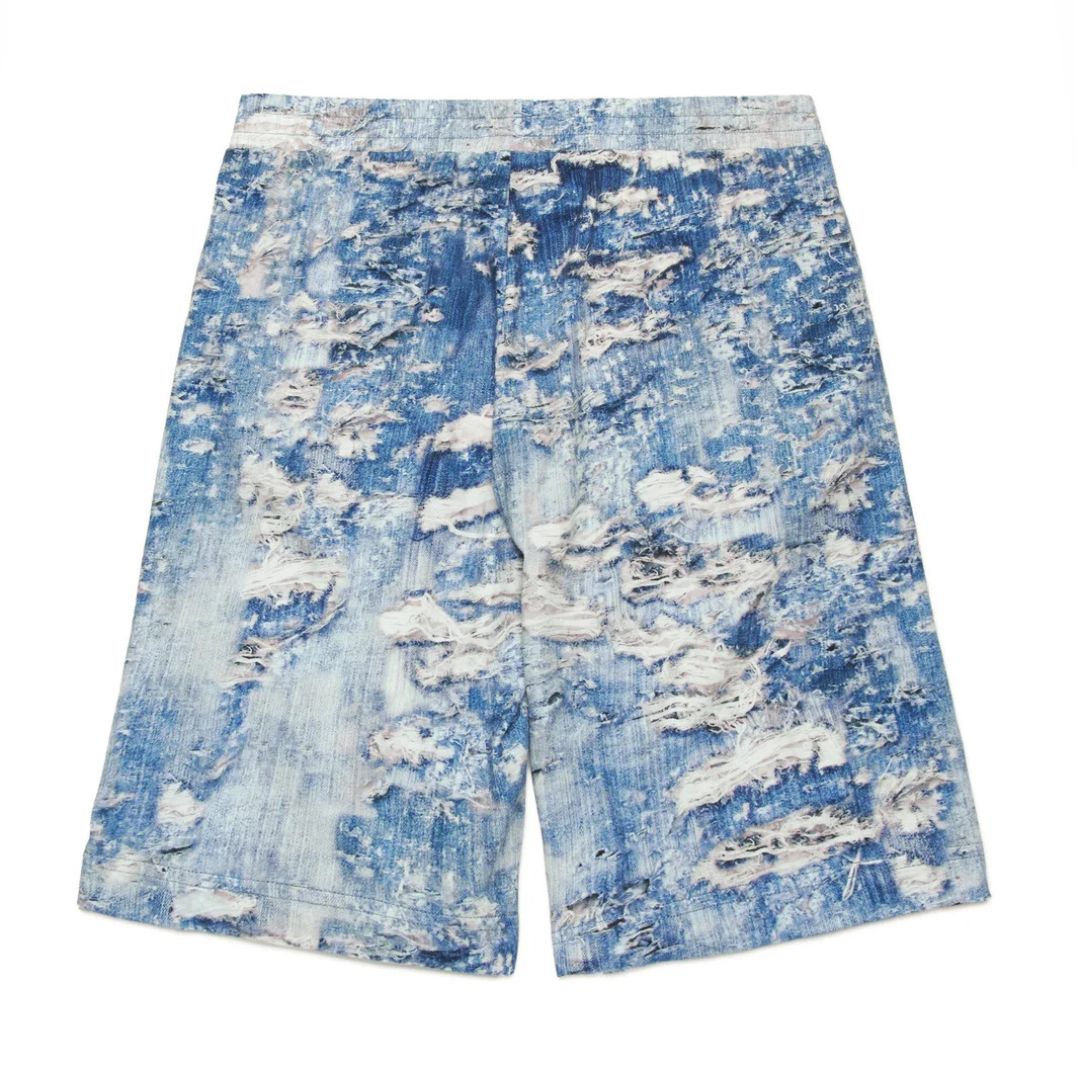 Diesel Shorts Denim Look Blue