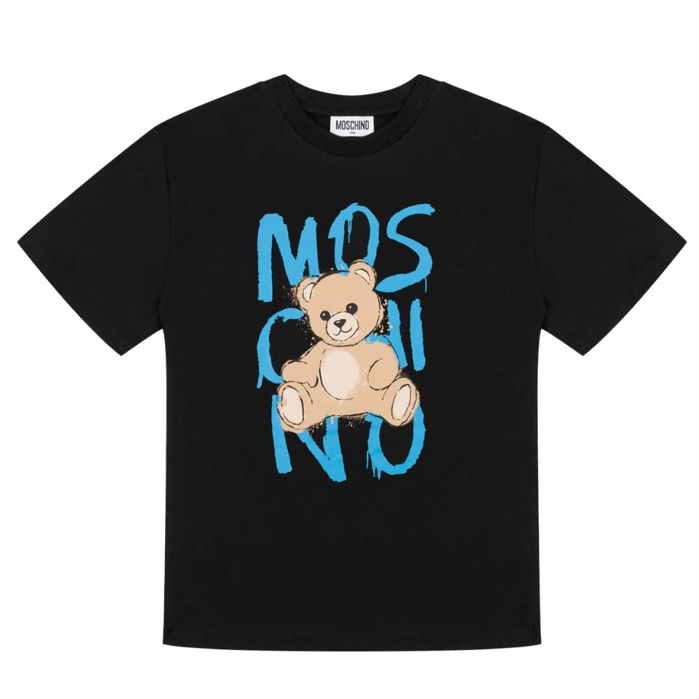 Moschino Tshirt Graphic Print Black
