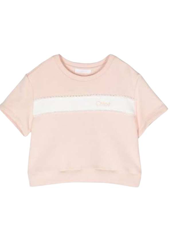 Chloe Sweater T-Shirt Pink