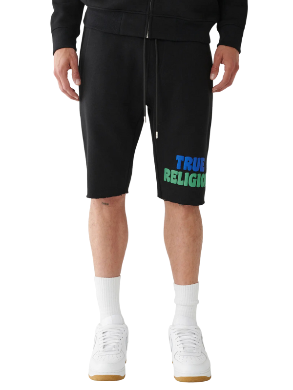 True Religion Shorts Color Logo Black