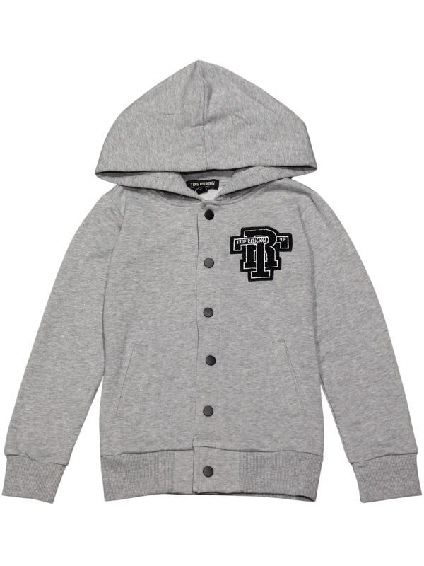 True Religion Jacket Varsity Heather Grey