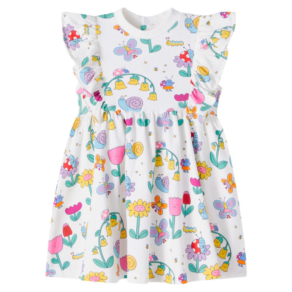 Stella Mccartney Dress Infanttoddler Allover Print Multi