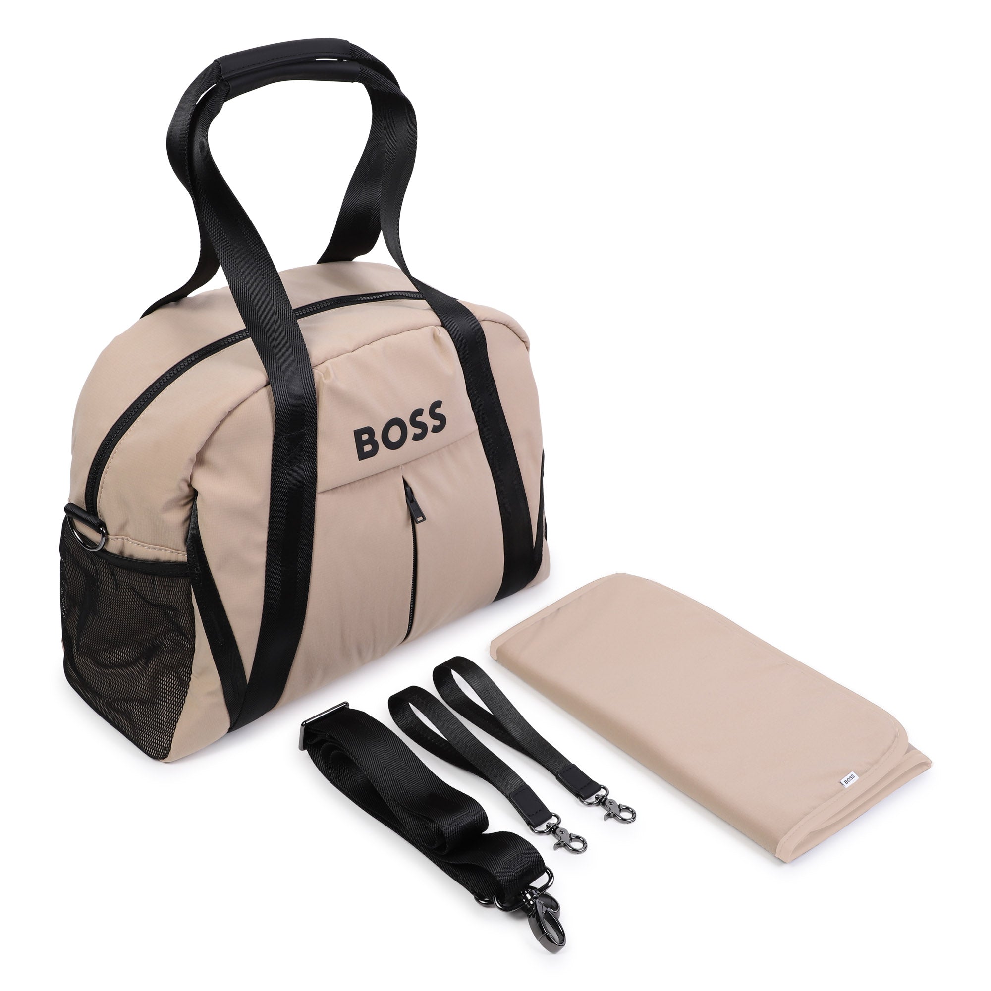 Boss Diaper Bag Duffel Beige