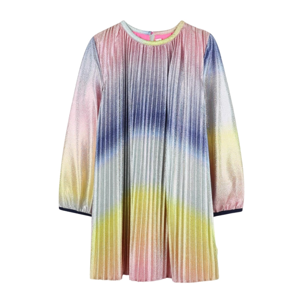 Billieblush Dress Pleated Multi Coloured