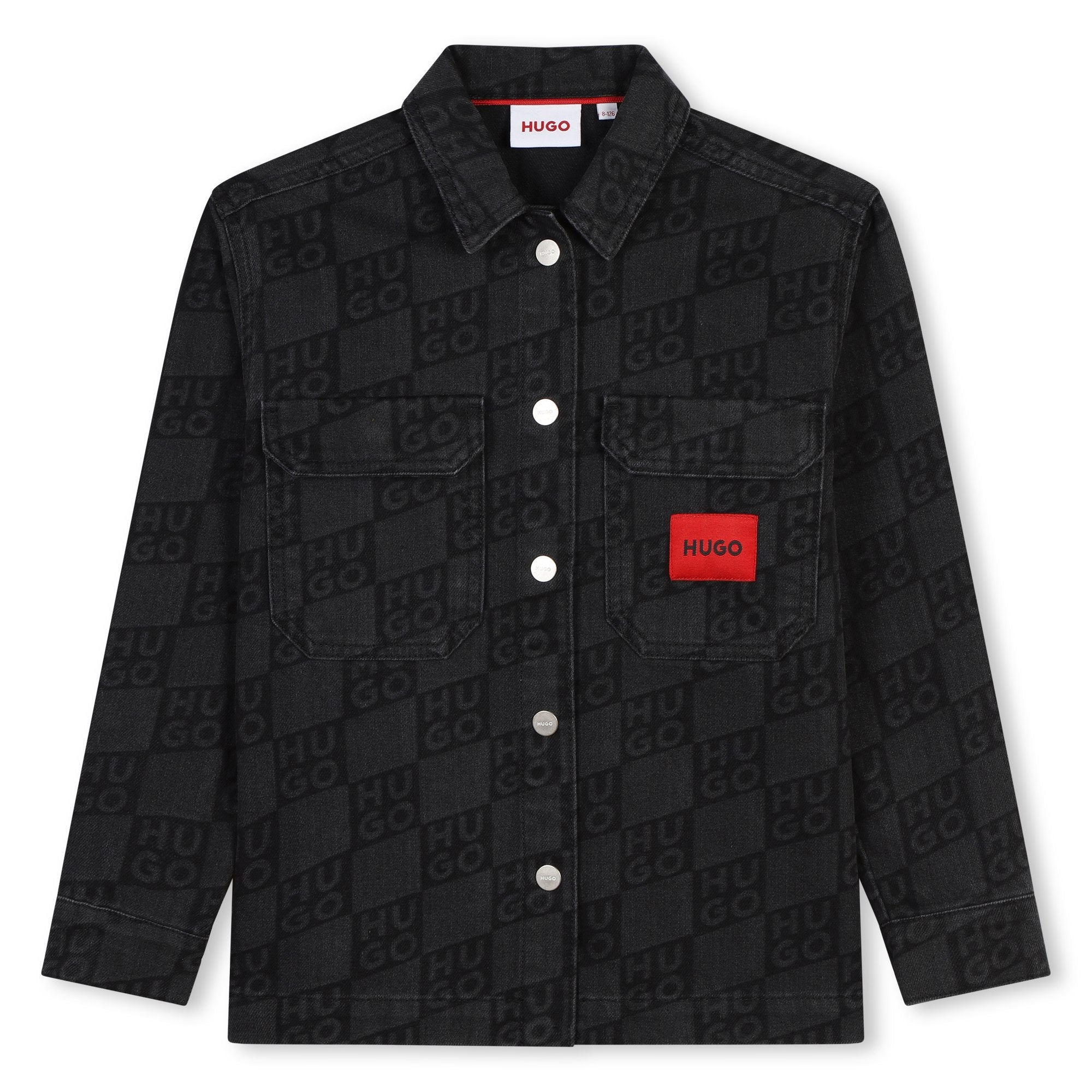 Hugo Shirt Logo Denim Black