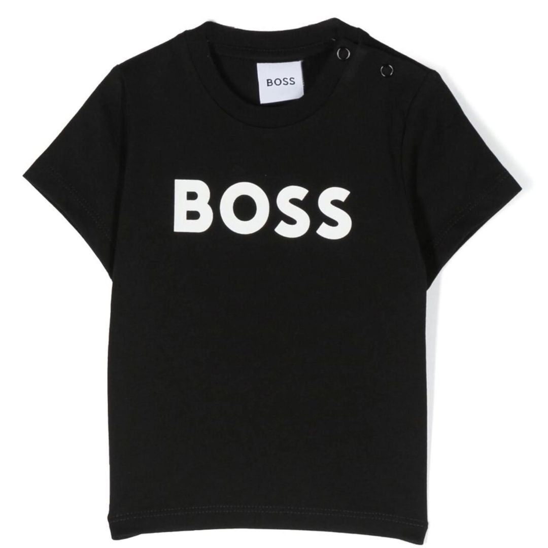 Boss Tshirt Logo Black