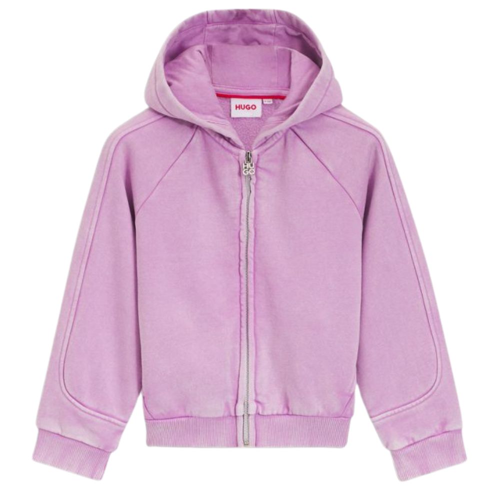 Hugo Cardigan Hooded Violet