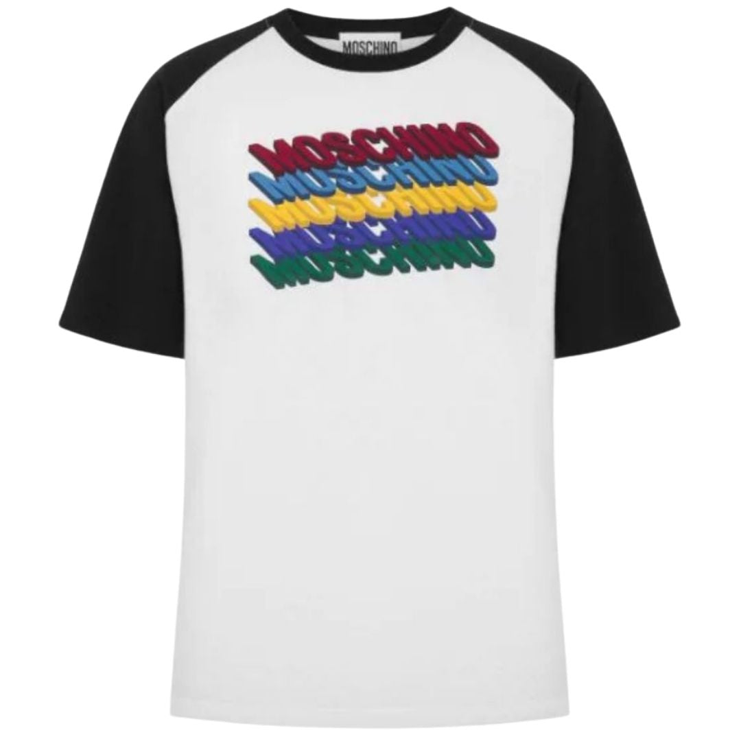 Moschino T-Shirt Logo Multi-Colour