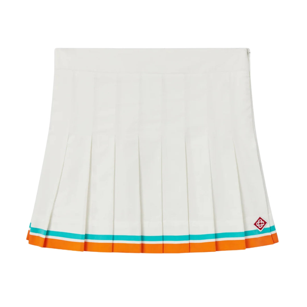 Casablanca Skirt Logo White