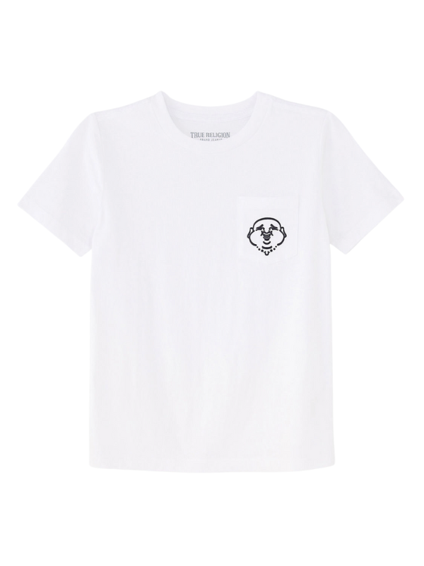 True Religion T-Shirt Buddha Pocket White