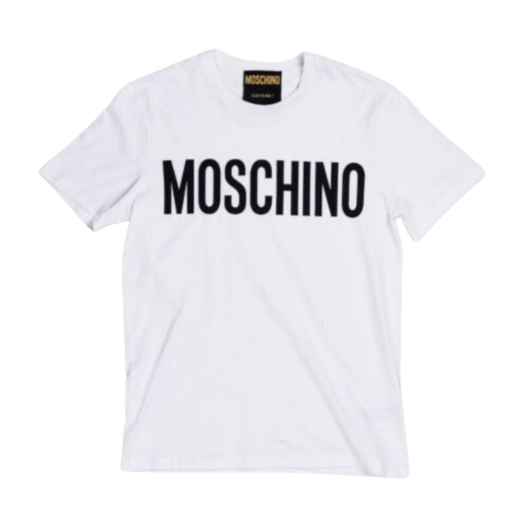 Moschino T-Shirt Logo Bold White