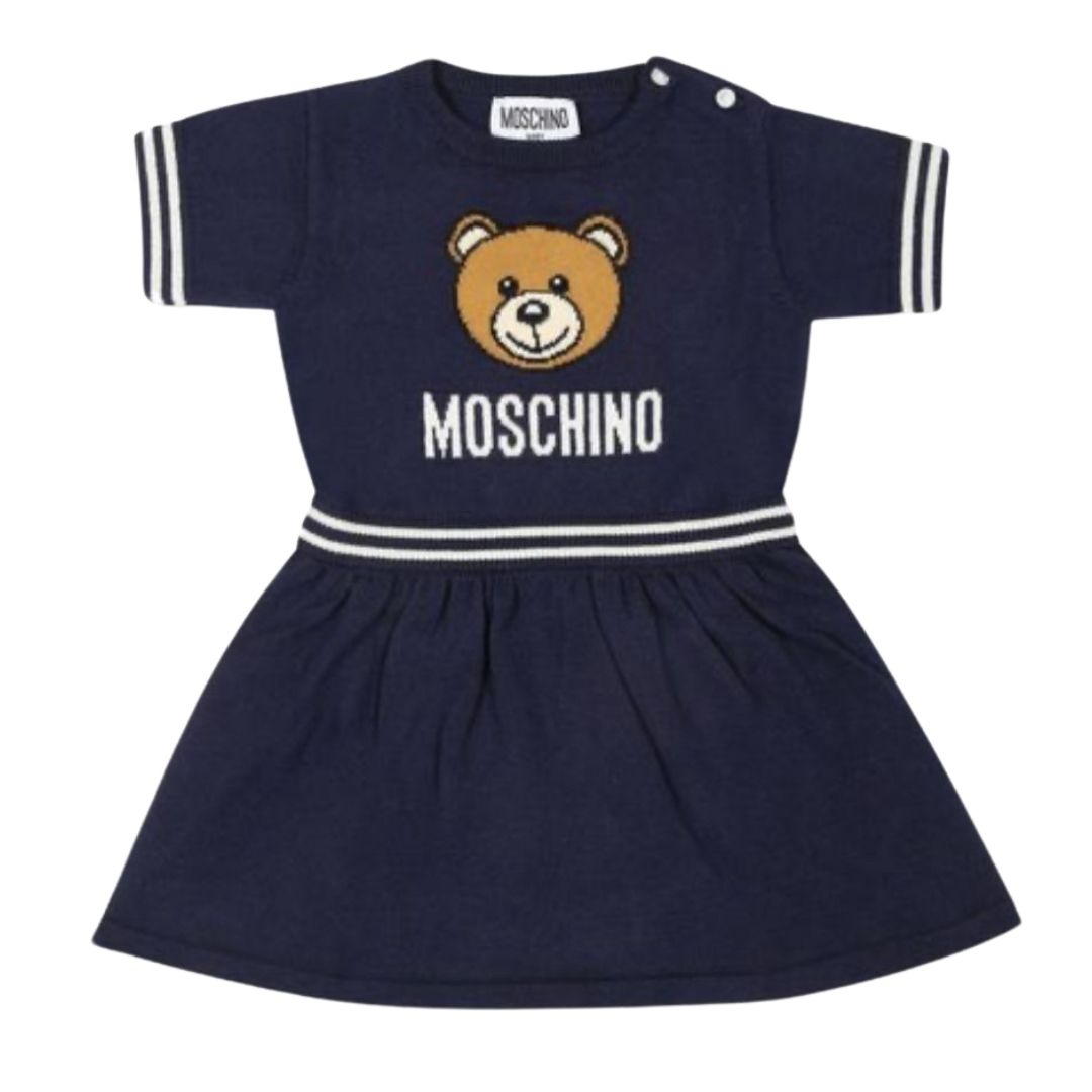 Moschino  Dress Bear Logo Navy