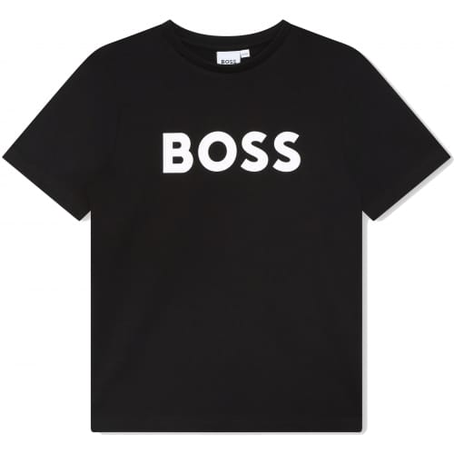 Boss Tshirt Logo Black