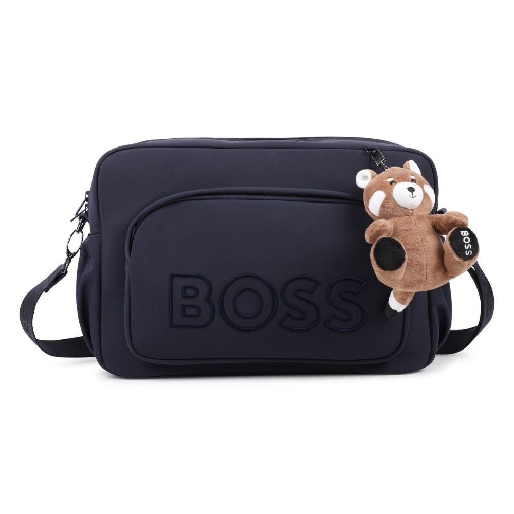 Boss Diaper Bag With Teddybear Black