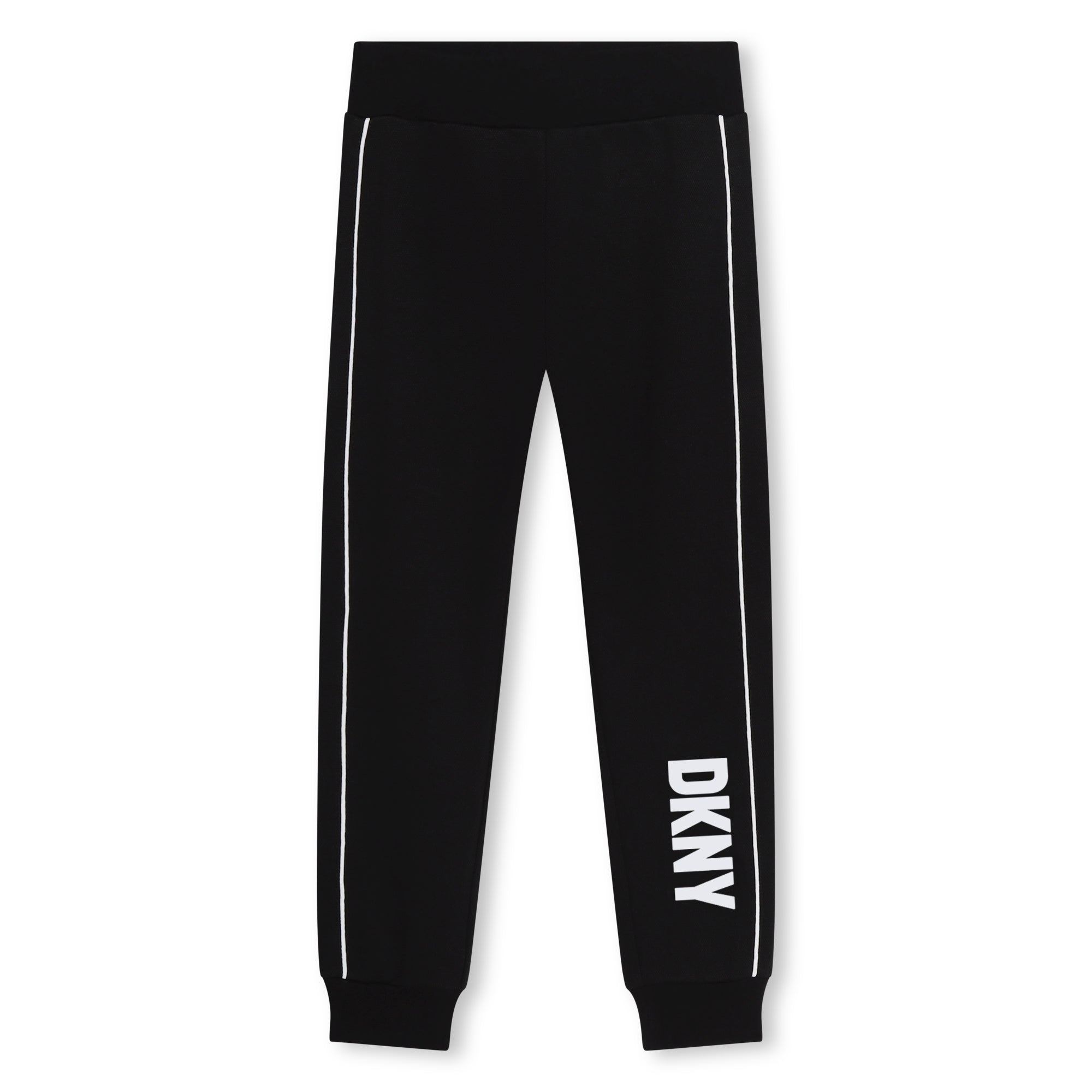 Dkny Trackpants Vertical Logo Black