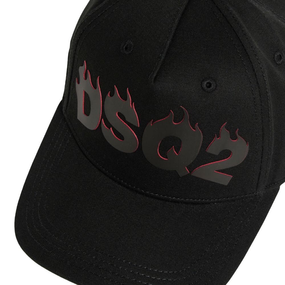 Dsquared Cap Logo Black