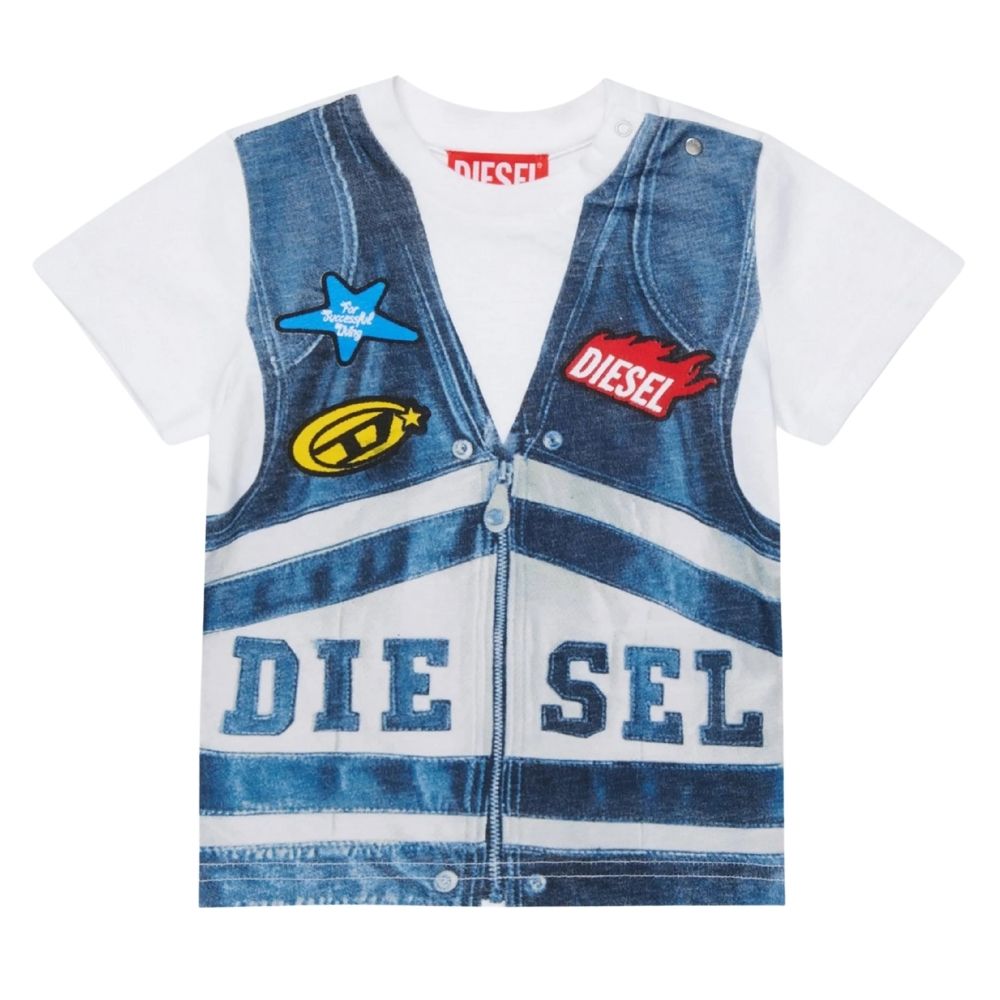 Diesel Tshirt Eltib Bluewhite