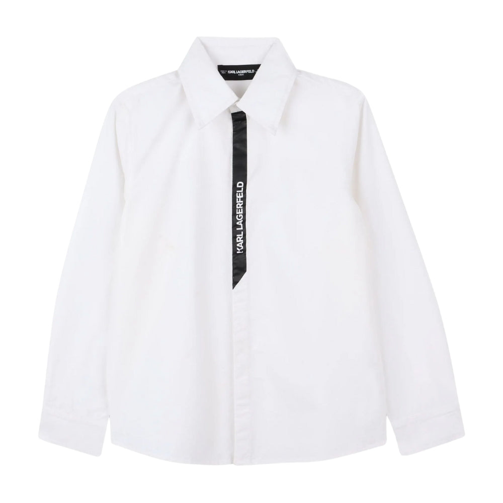 Karl Lagerfeld Shirt Long Sleeved White