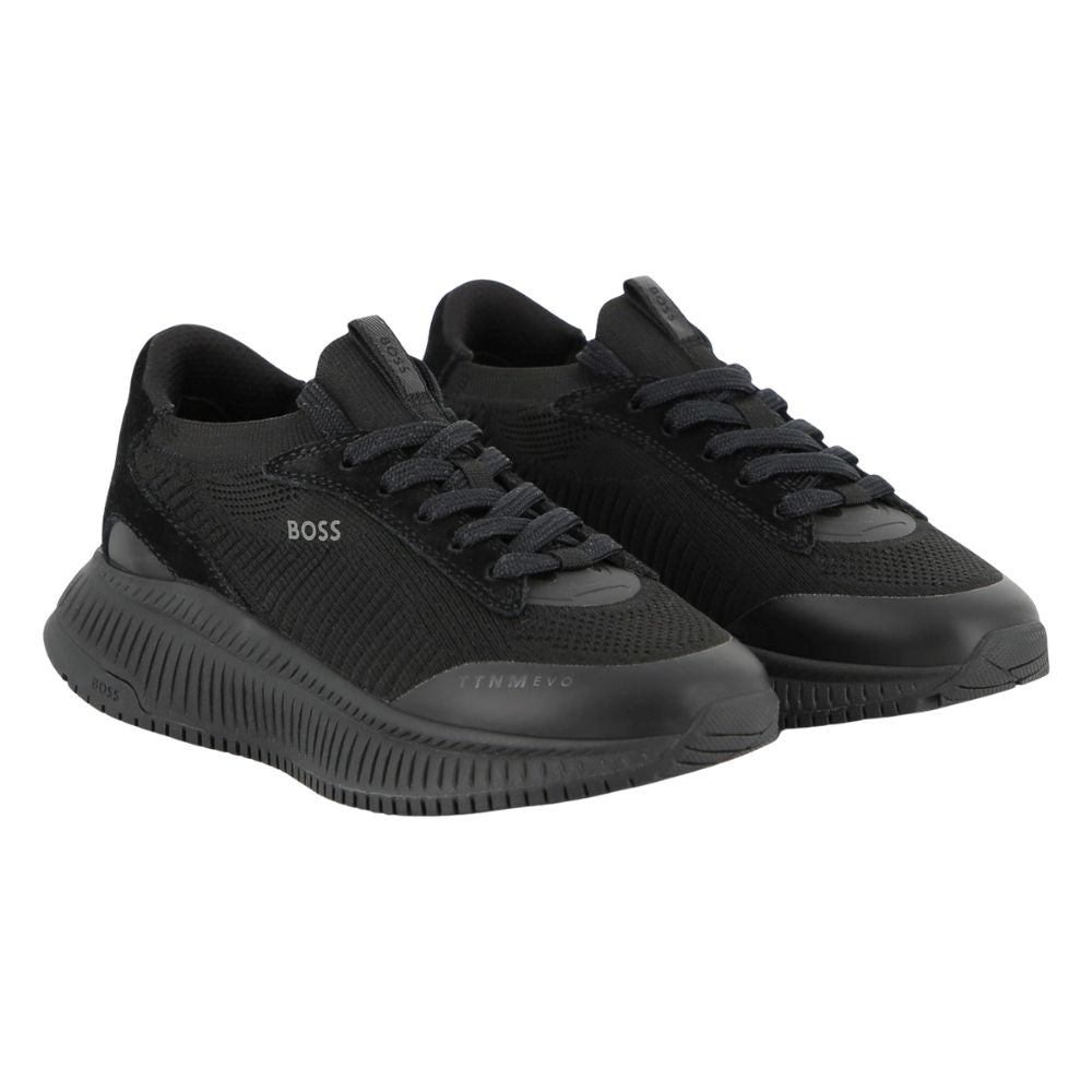 Boss Sneakers Logo Black
