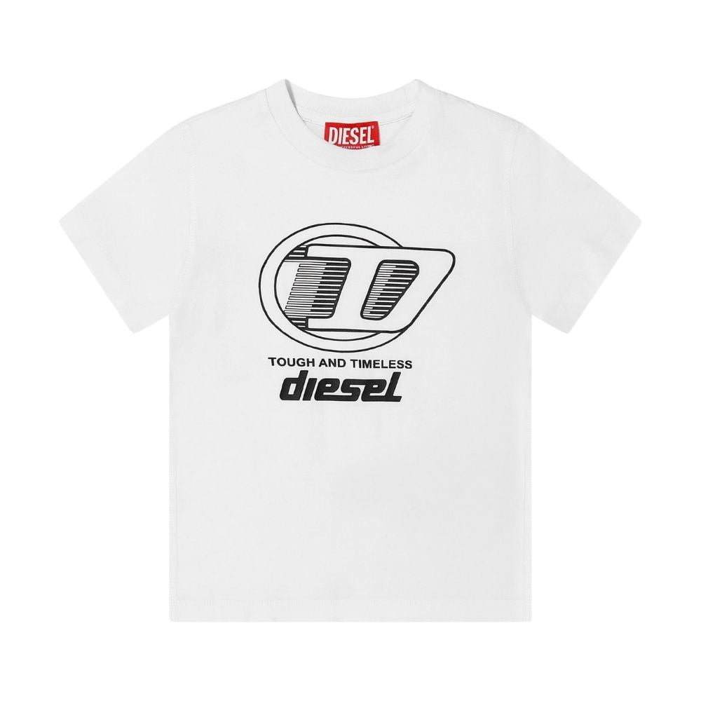 Diesel Tshirt Tlevlon White