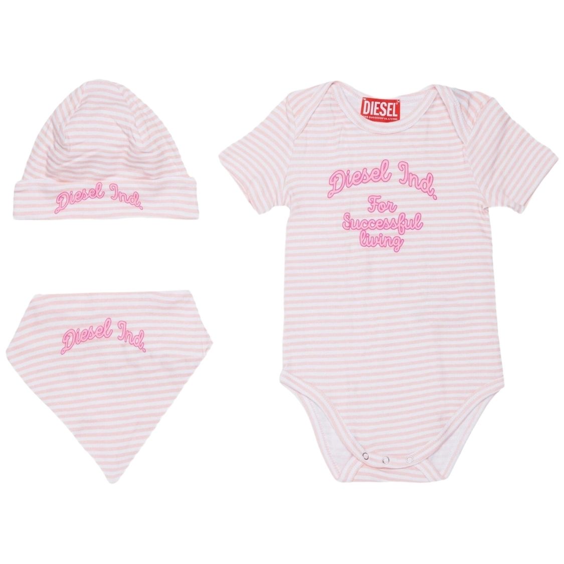 Diesel Piece Set Pinkwhite