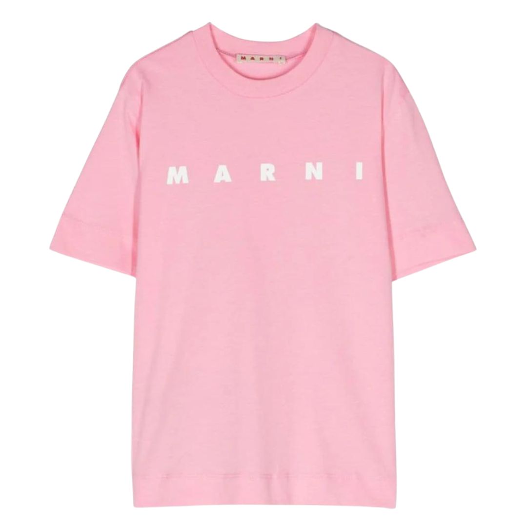 Marni T-Shirt Logo Pink