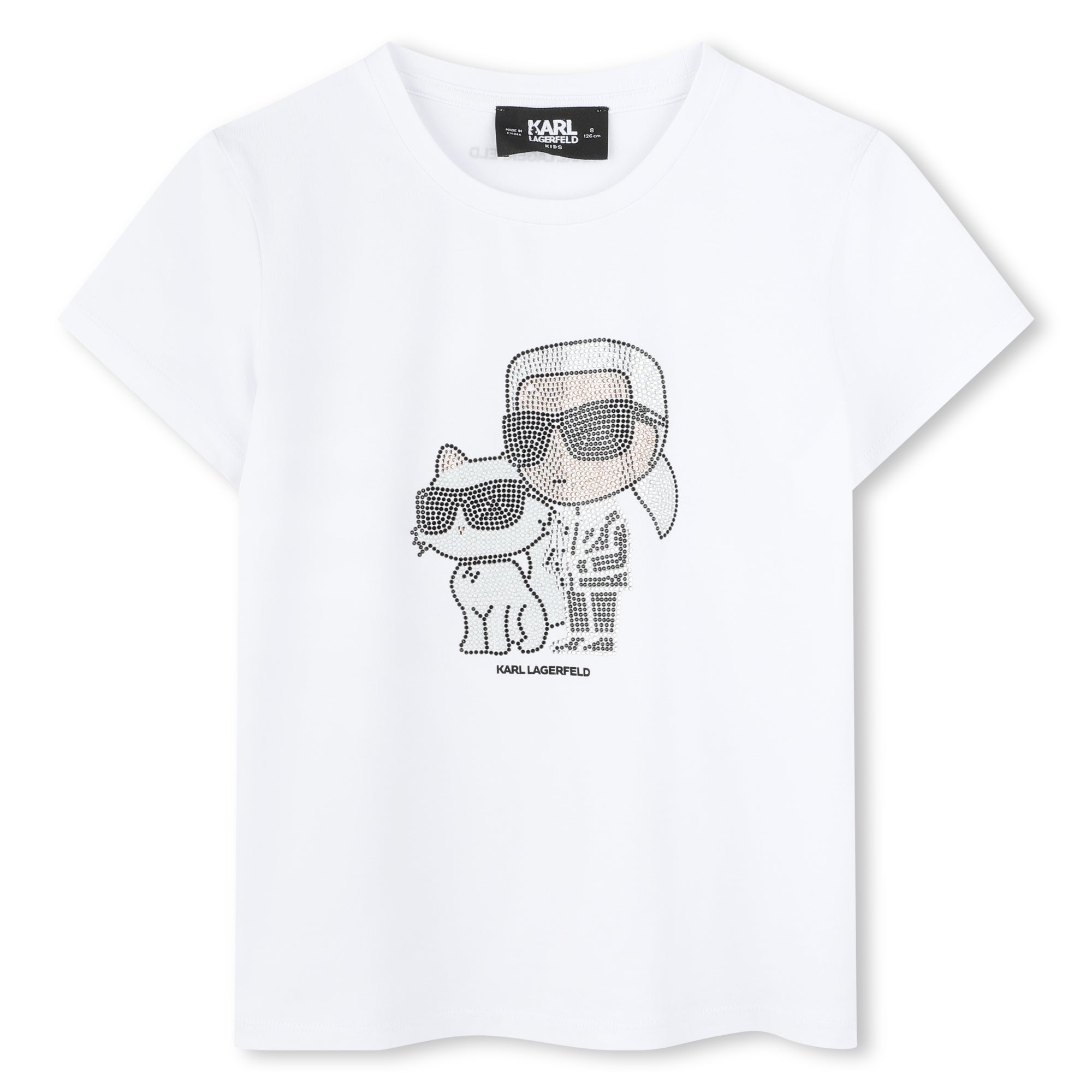 Karl Lagerfeld Tshirt Choupette Black