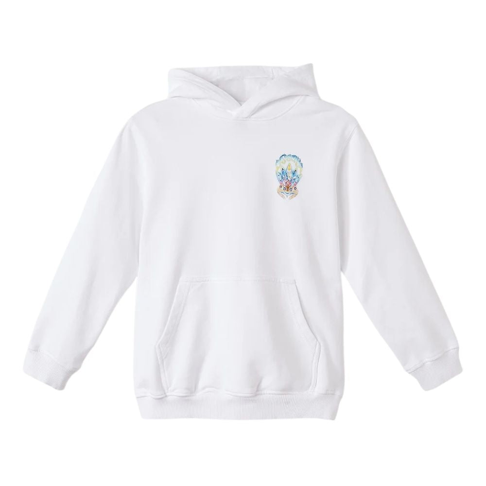 Casablanca Sweater Boys Surf Lotus Hoodie White