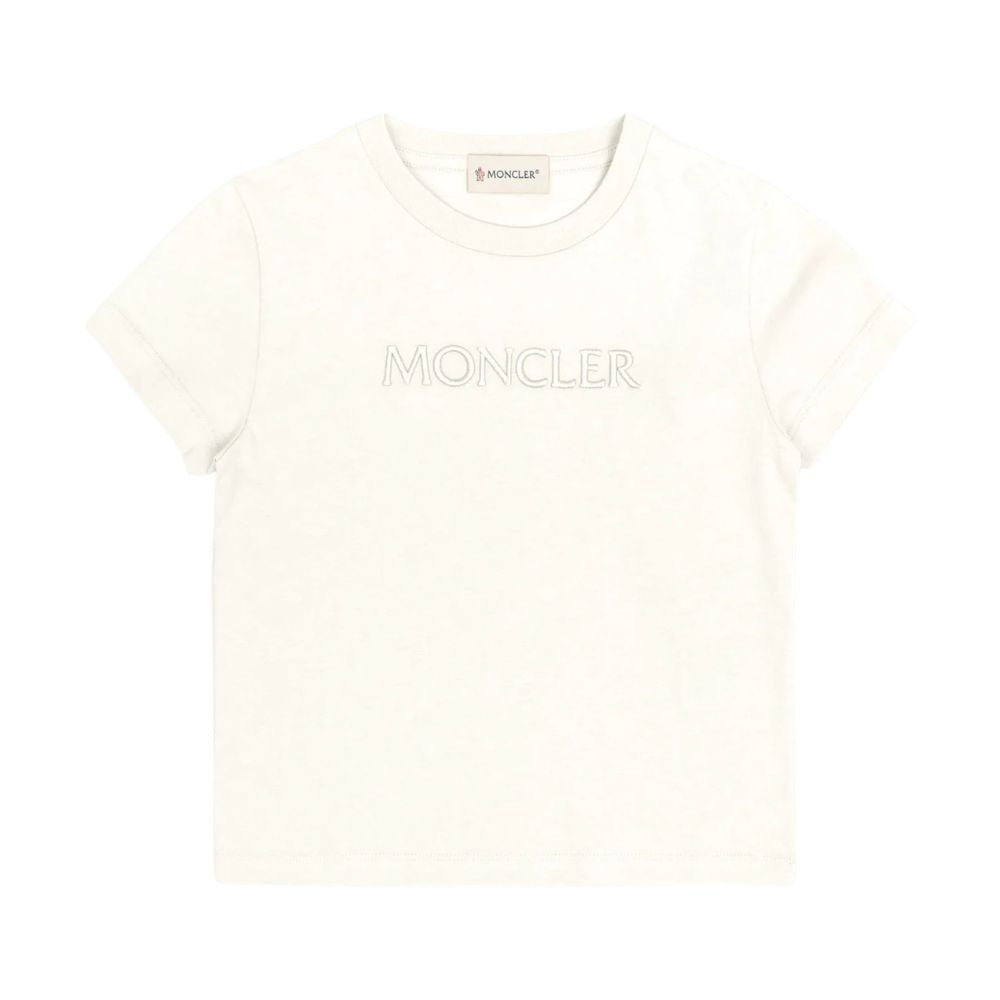 Moncler Tshirt Logo White